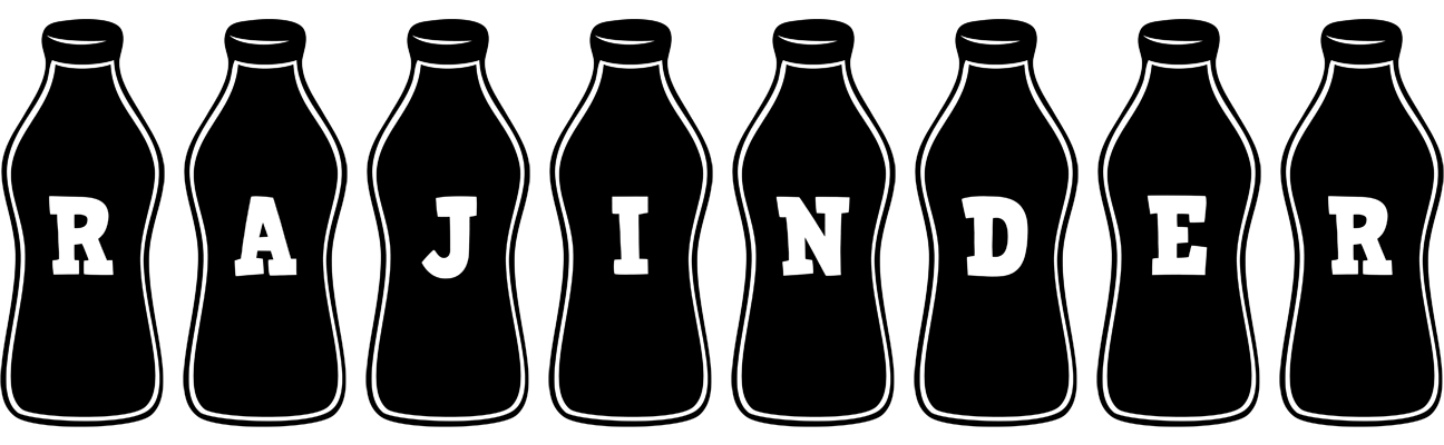 Rajinder bottle logo