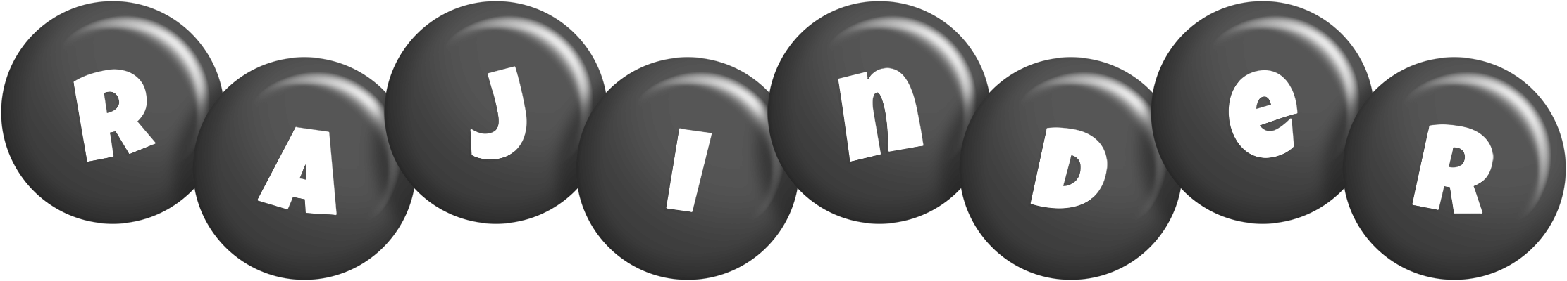 Rajinder candy-black logo