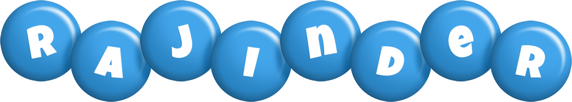 Rajinder candy-blue logo