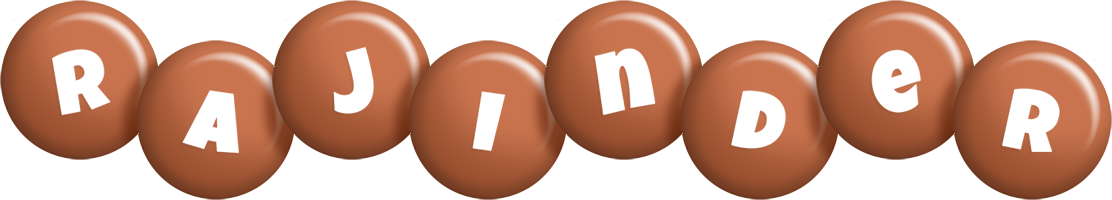 Rajinder candy-brown logo