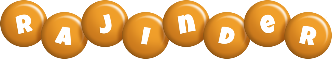 Rajinder candy-orange logo