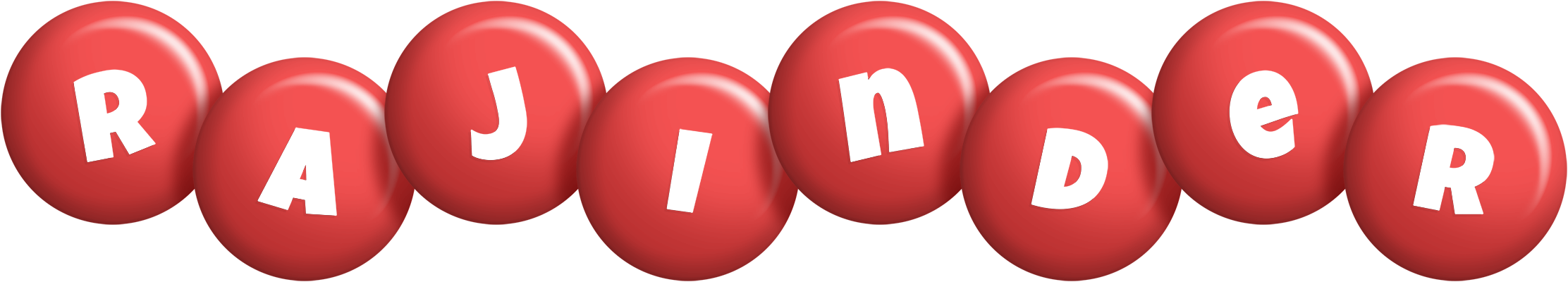 Rajinder candy-red logo