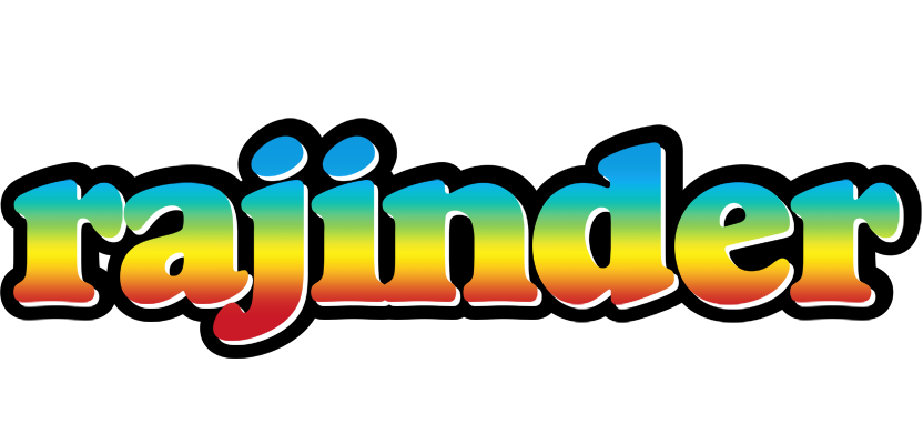 Rajinder color logo