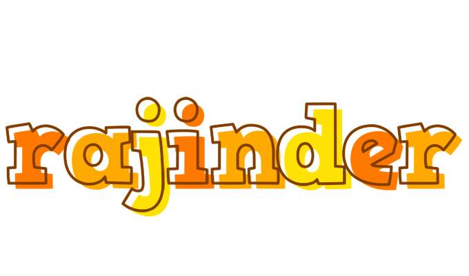 Rajinder desert logo