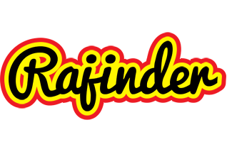 Rajinder flaming logo