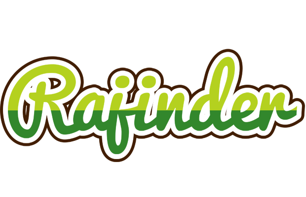 Rajinder golfing logo