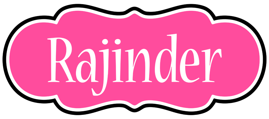 Rajinder invitation logo