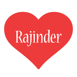 Rajinder love logo