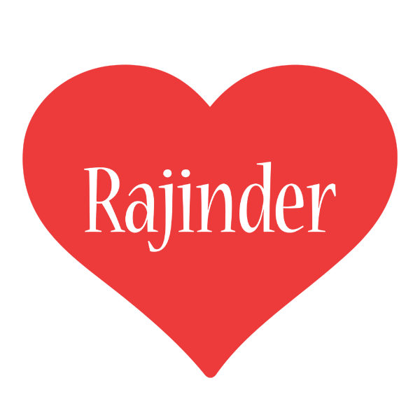 Rajinder love logo