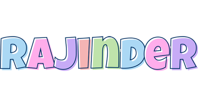 Rajinder pastel logo