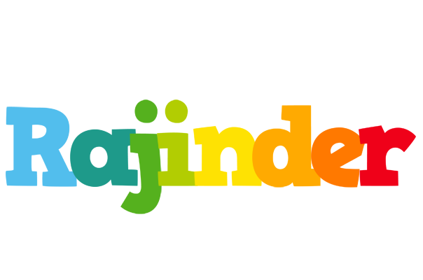 Rajinder rainbows logo