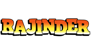 Rajinder sunset logo