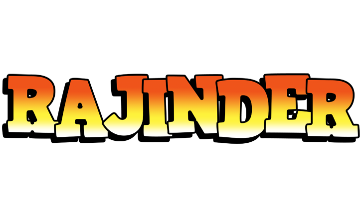 Rajinder sunset logo