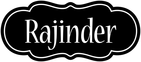 Rajinder welcome logo