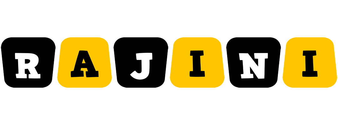 Rajini boots logo