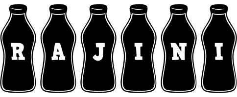 Rajini bottle logo