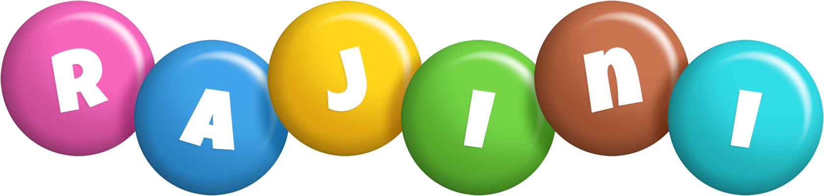 Rajini candy logo