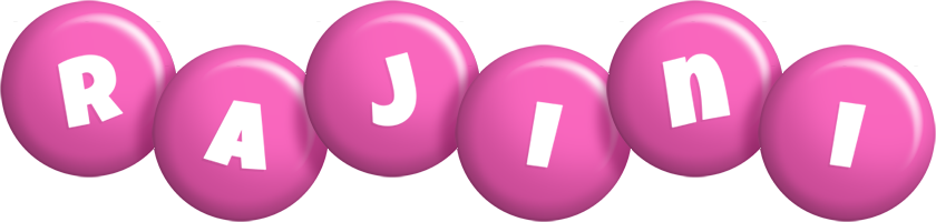 Rajini candy-pink logo