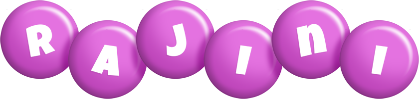 Rajini candy-purple logo