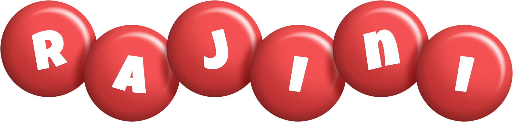 Rajini candy-red logo