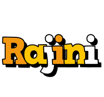Rajini cartoon logo