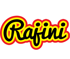 Rajini flaming logo