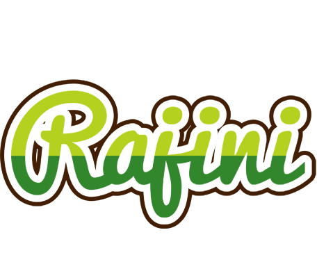 Rajini golfing logo
