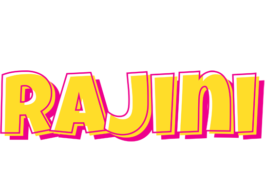 Rajini kaboom logo