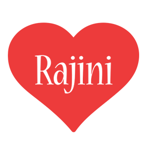 Rajini love logo