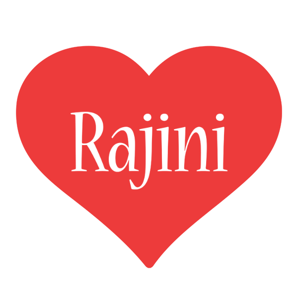 Rajini love logo