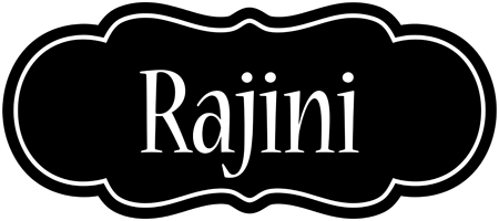 Rajini welcome logo