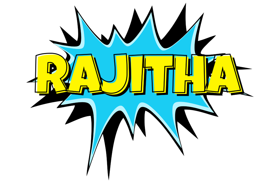Rajitha amazing logo