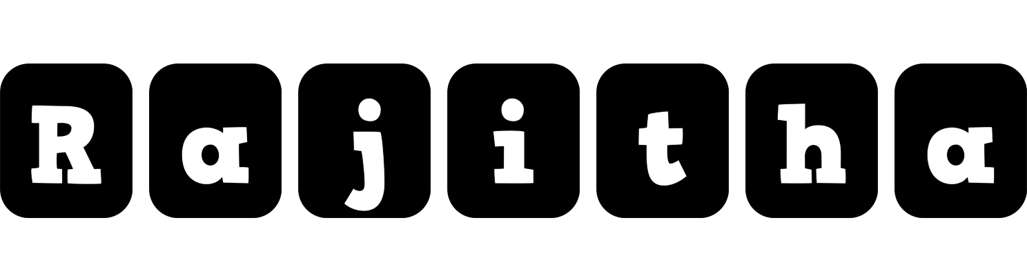 Rajitha box logo