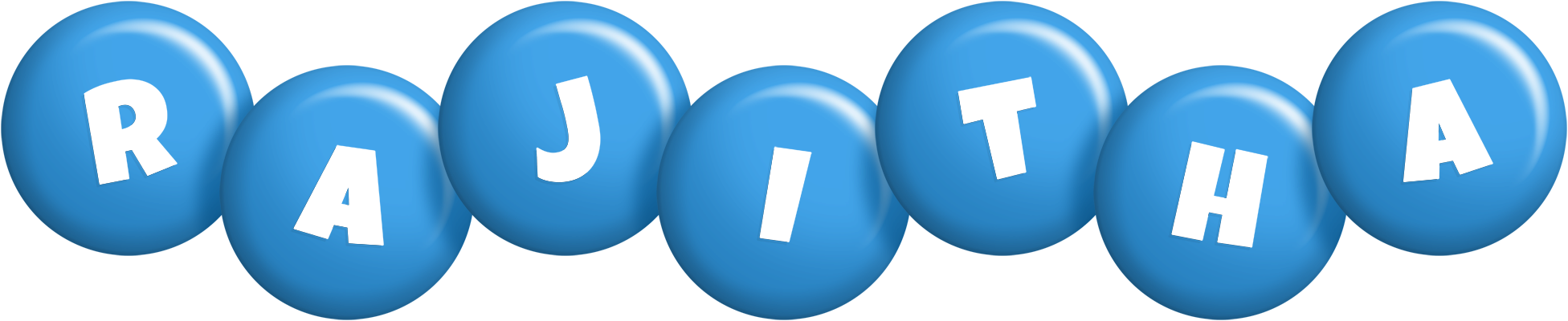 Rajitha candy-blue logo