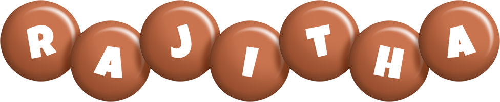 Rajitha candy-brown logo