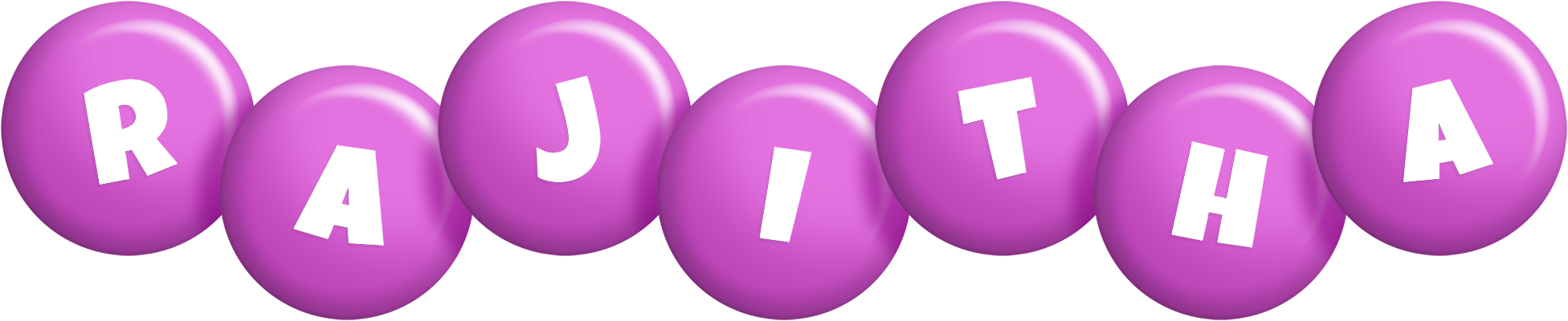 Rajitha candy-purple logo