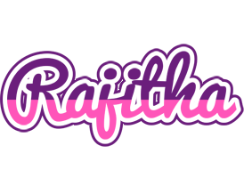 Rajitha cheerful logo