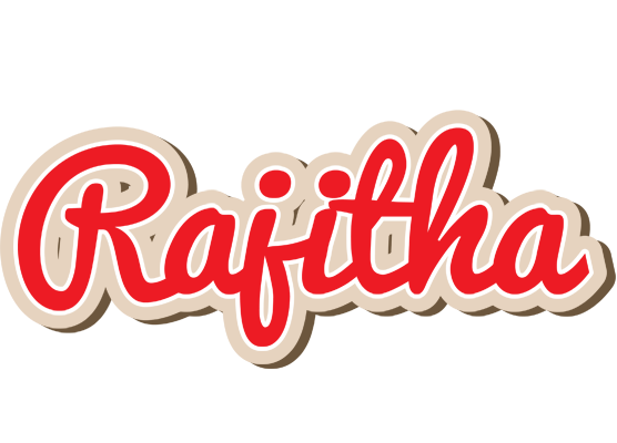 Rajitha chocolate logo