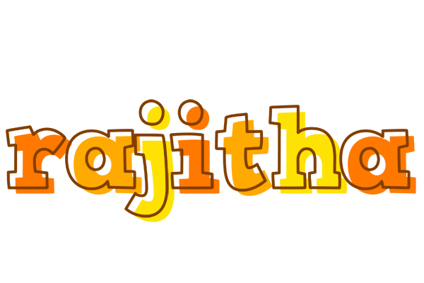 Rajitha desert logo