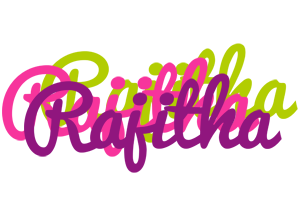 Rajitha flowers logo