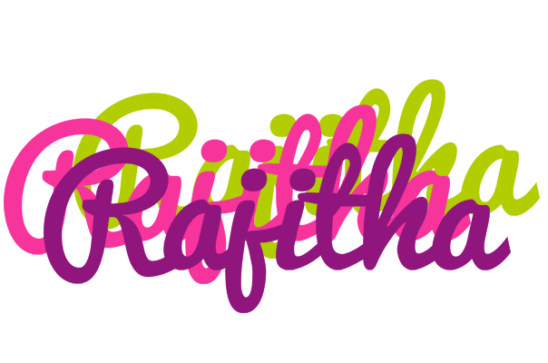 Rajitha flowers logo