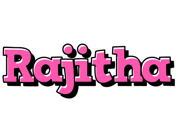 Rajitha girlish logo