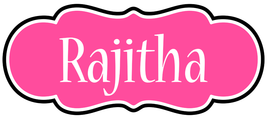 Rajitha invitation logo