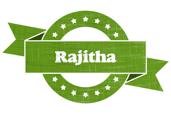 Rajitha natural logo
