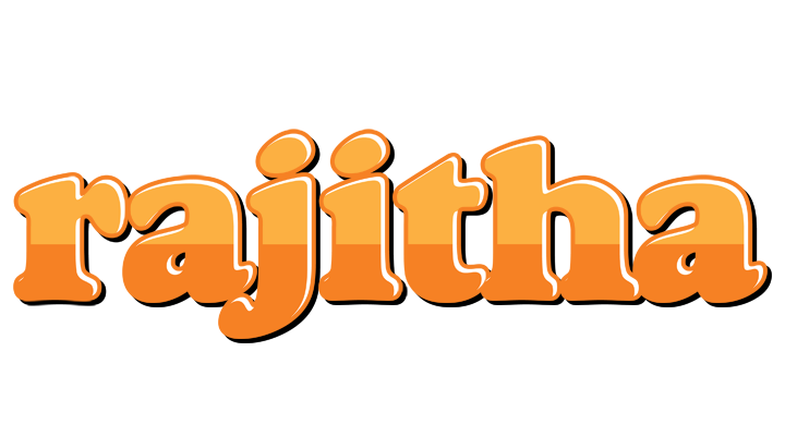 Rajitha orange logo
