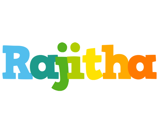 Rajitha rainbows logo