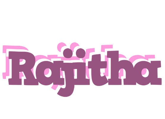 Rajitha relaxing logo