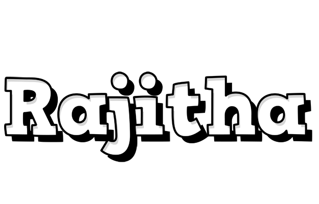 Rajitha snowing logo