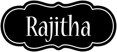 Rajitha welcome logo