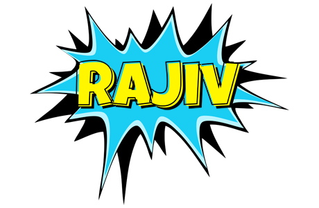 Rajiv amazing logo